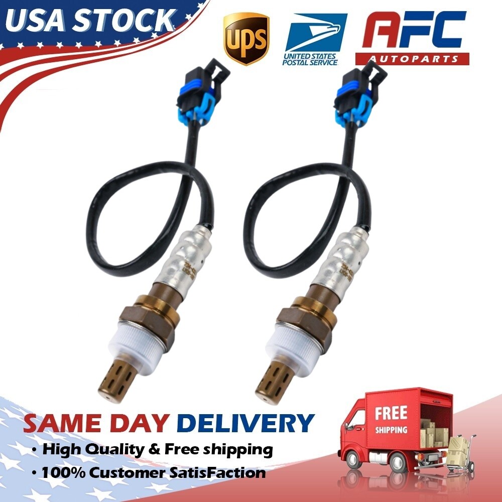 2x Upstream O2 Oxygen Sensor 234-4337 For 2007 Cadillac Escalade ESV EXT V8 6.2L