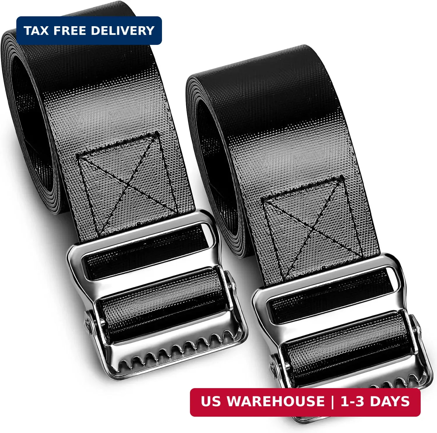 Shappy 2 Pcs Vinyl Gait Belt Transfer Belt for Seniors 60 Inch Assist Device Saf