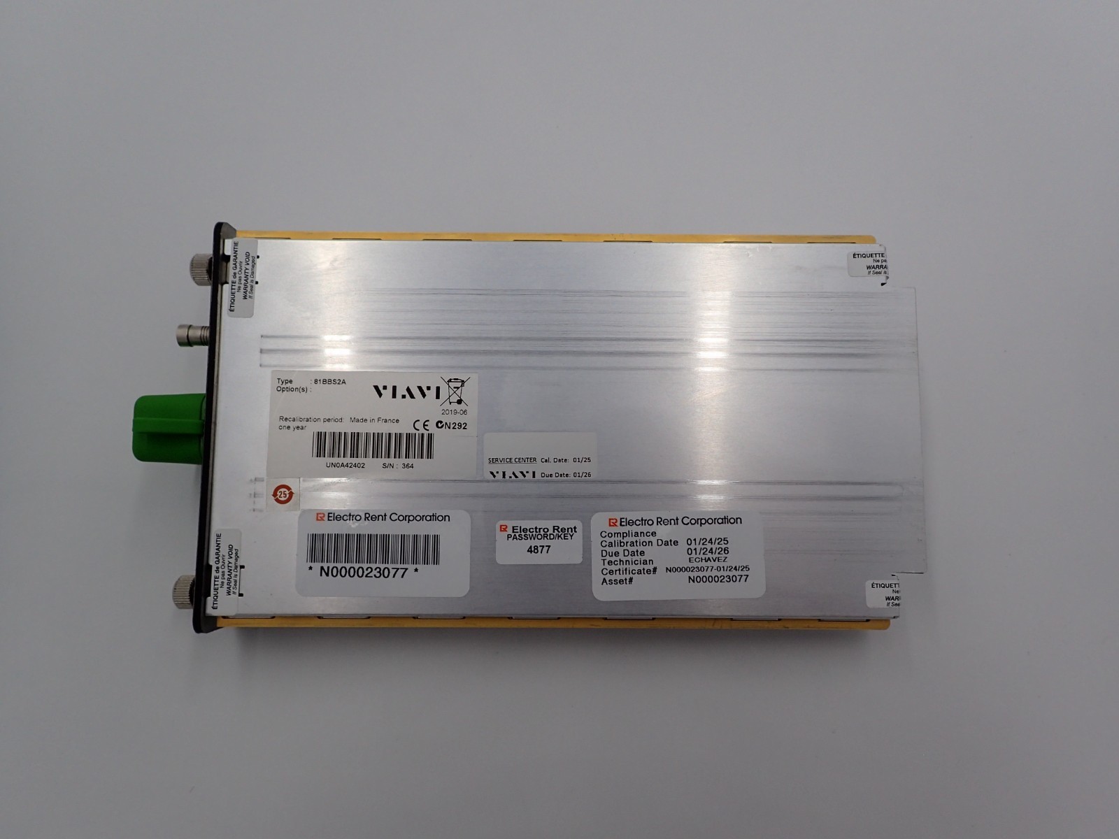 VIAVI/JDSU 81BBS2A OESCL Bands Optical Broadband Source For CD/PMD/AP Testing