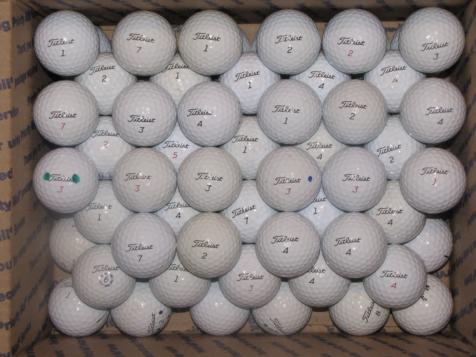 48 MINT AAAAA Titleist Pro V1/V1x Golf Balls