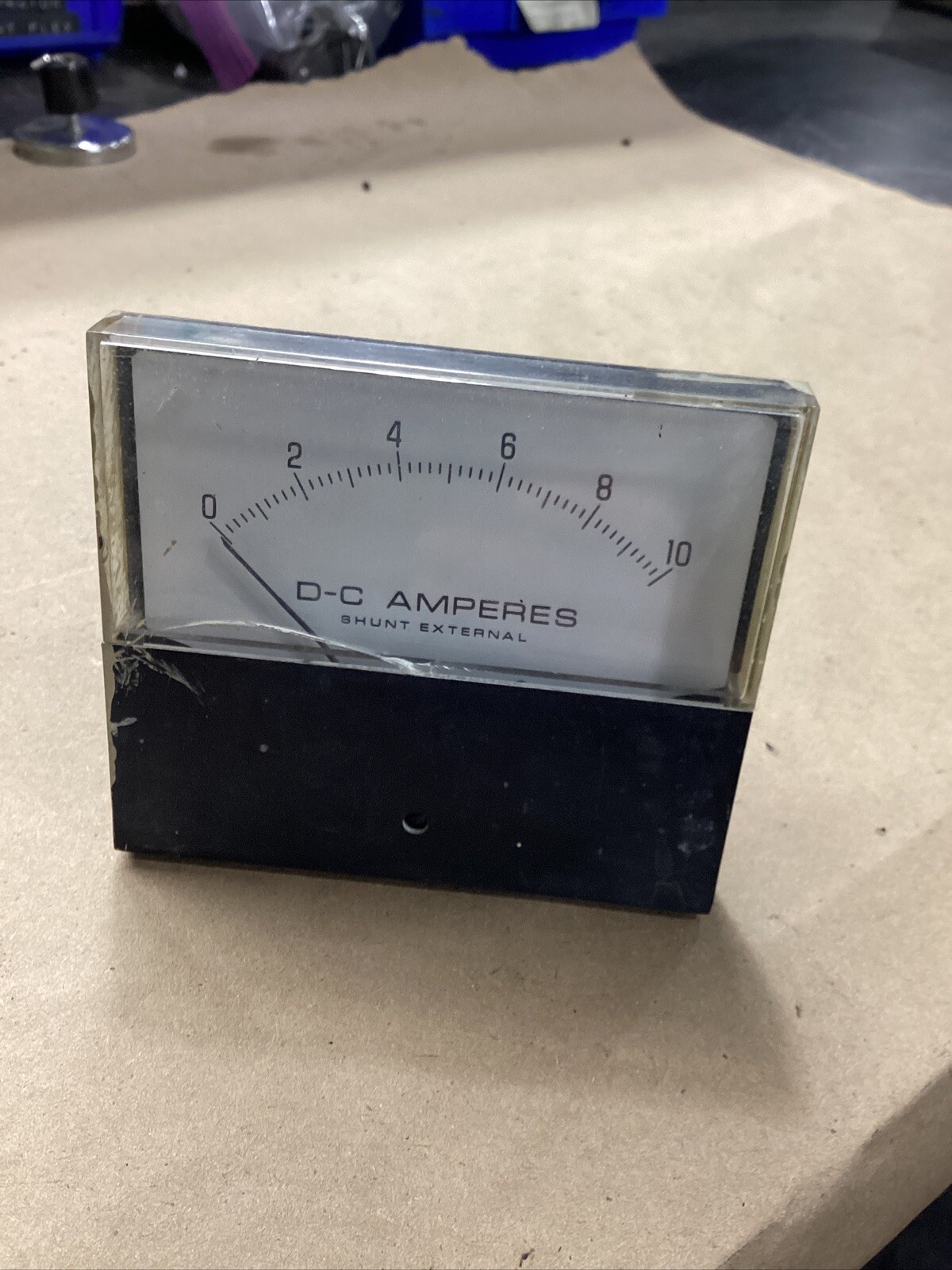 GE D-C Amperes PANEL AMMETER 0-10#613I93