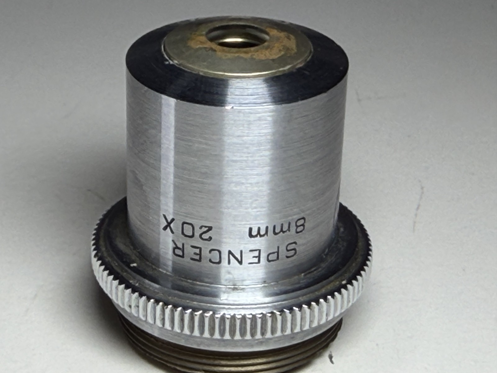 SPENCER 8MM 20X MICROSCOPE OBJECTIVE USED
