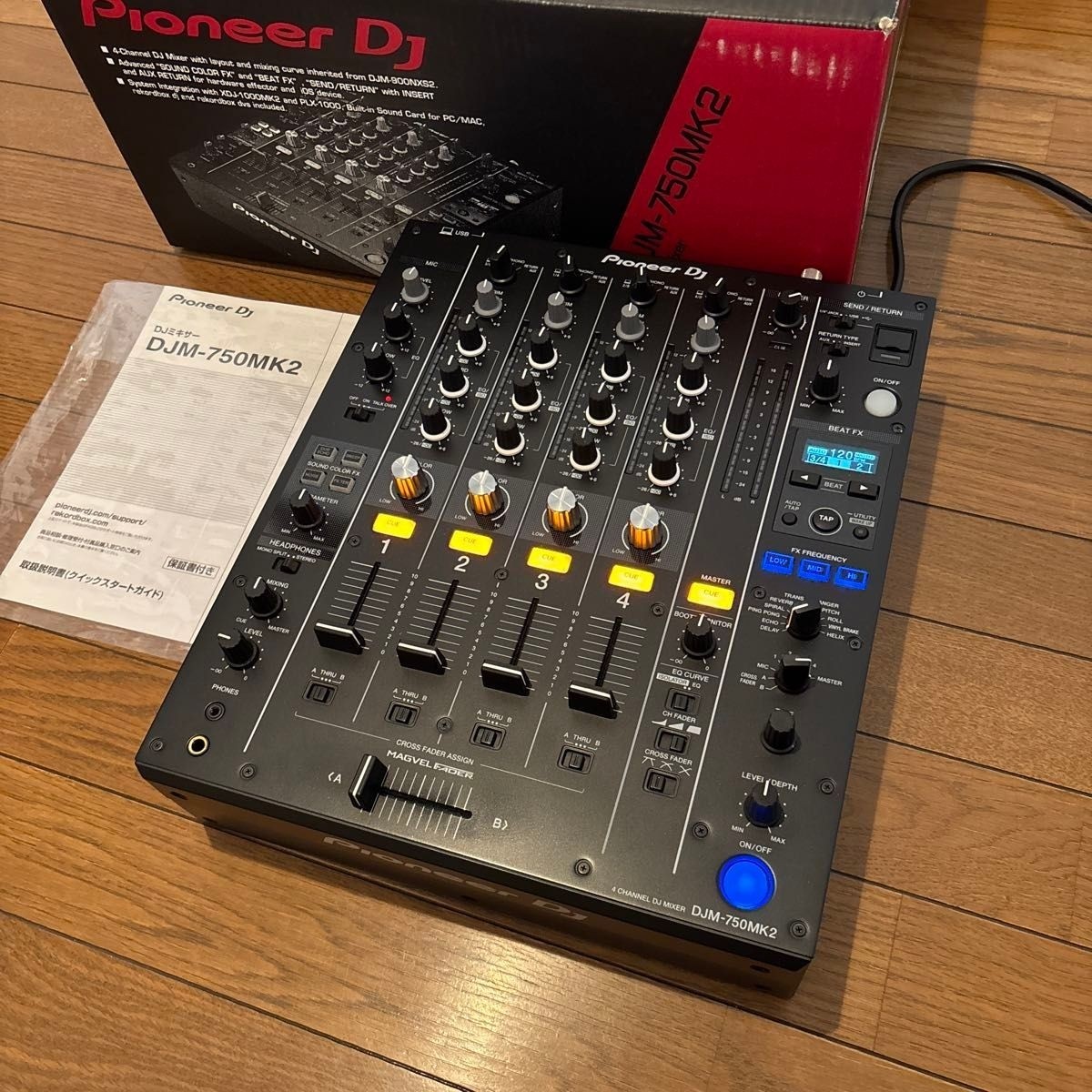 Pioneer DJ DJM-750 4-Channel DJ Mixer