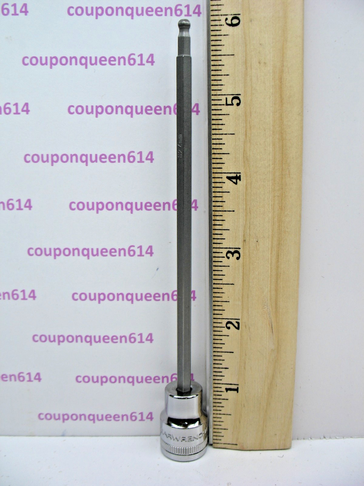 GearWrench 80442N, 3/8" Drive Hex Bit Socket Long 4mm - Brand New
