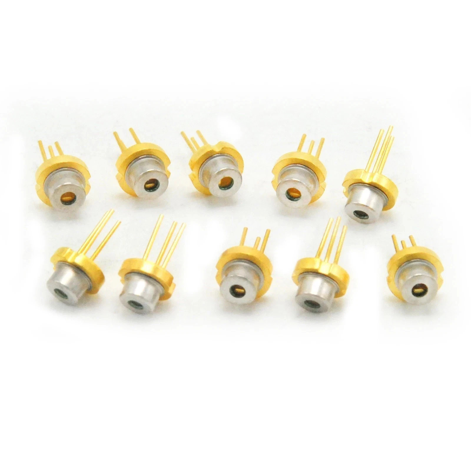 10pcs 980nm 500mW 0.5W  High-Power Multi-Mode Laser Diode TO18-5.6mm NO PD