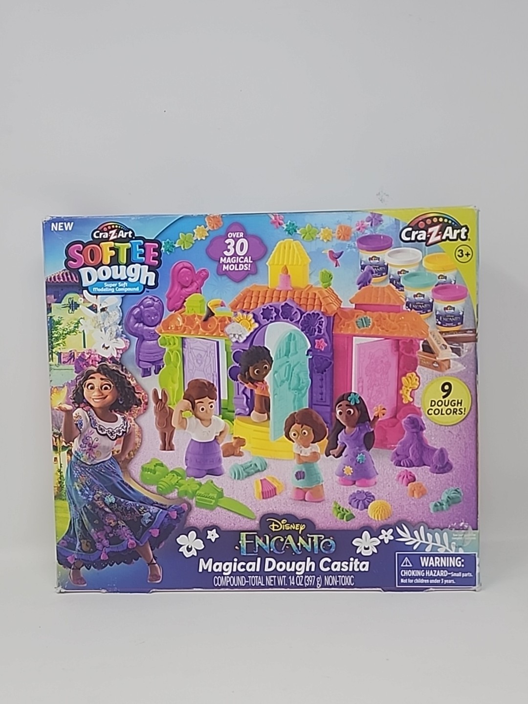 CraZeArt Softee Dough Encanto Magical Dough Casita  & Over 30 Magical Molds New