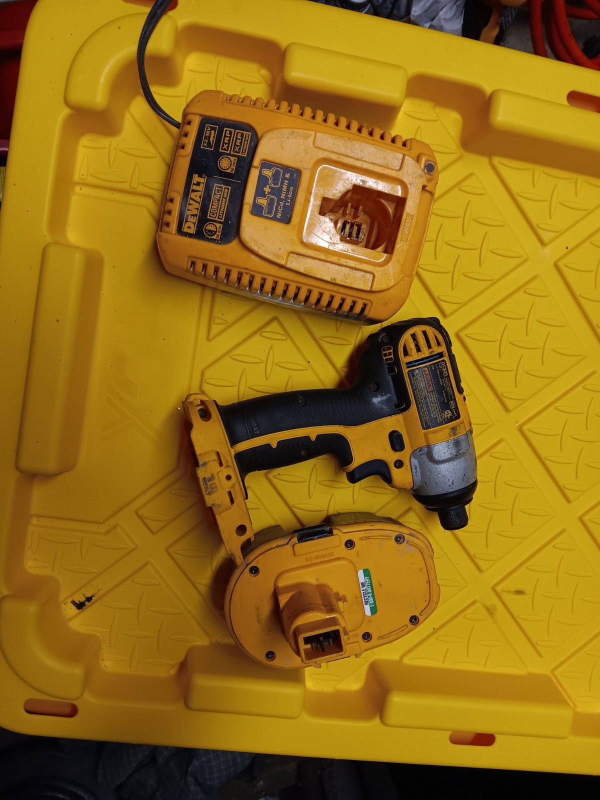 DeWalt Drill Driver, Battery, Charger