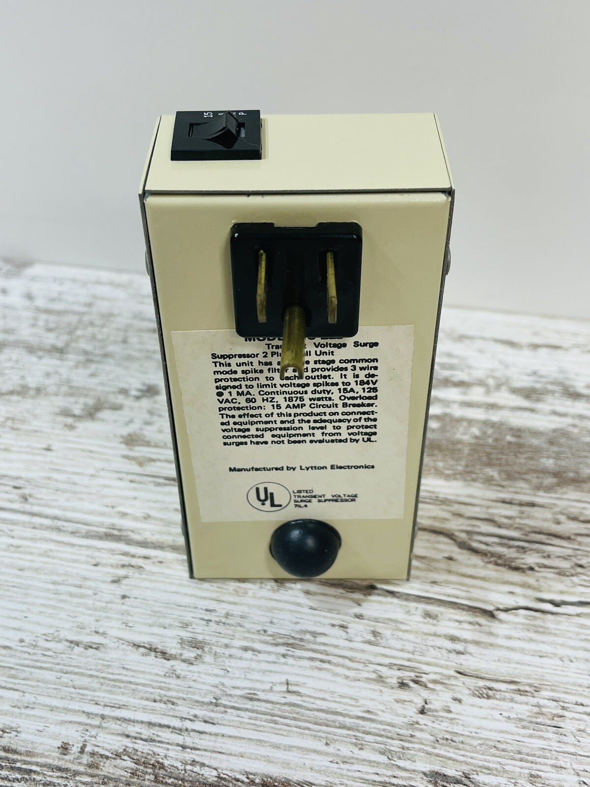 TRANSI TRAP SURGE PROTECTOR WALL PLUG IN