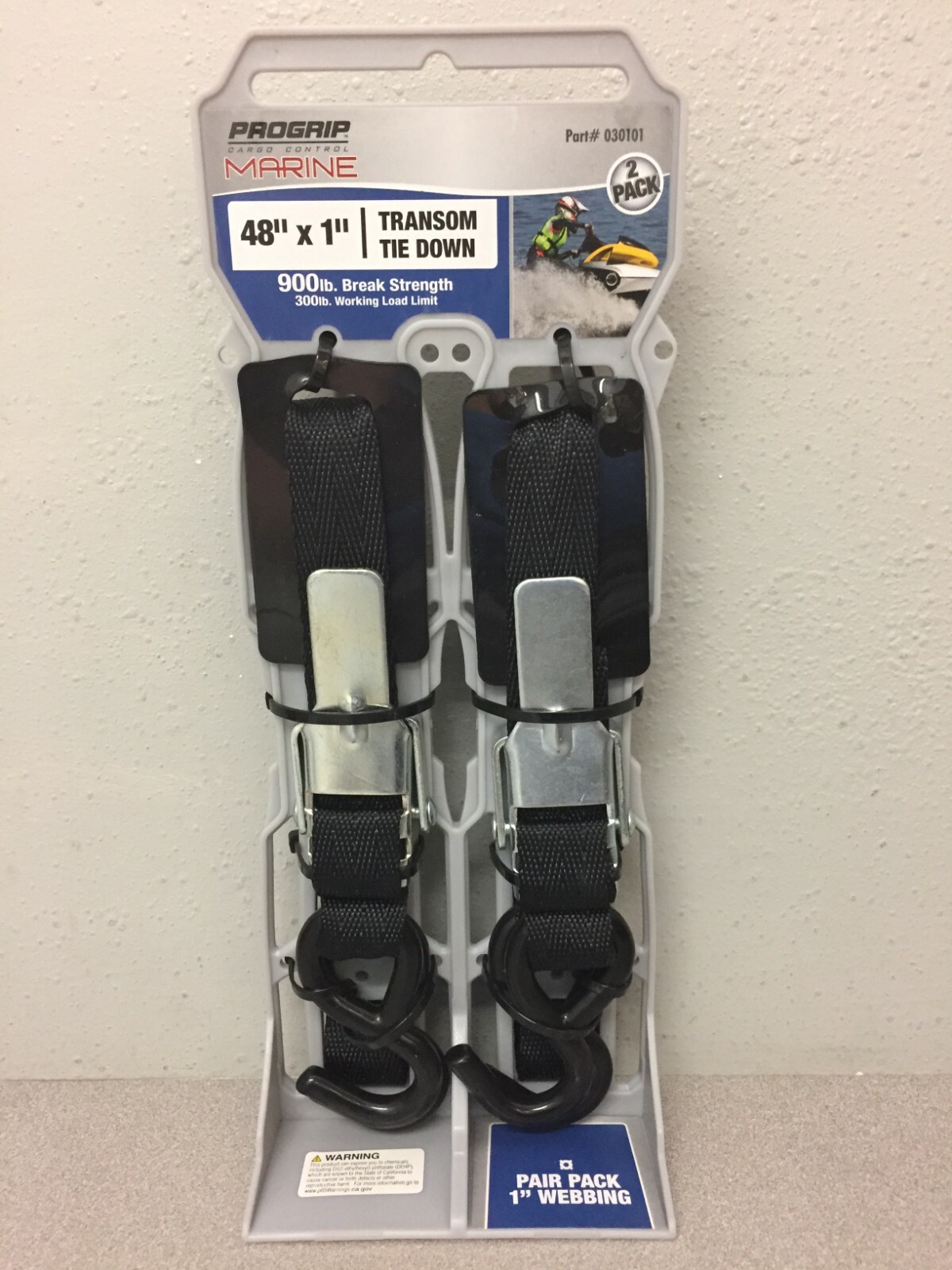 Pro Grip 30101 Polyester Transom Tie Down