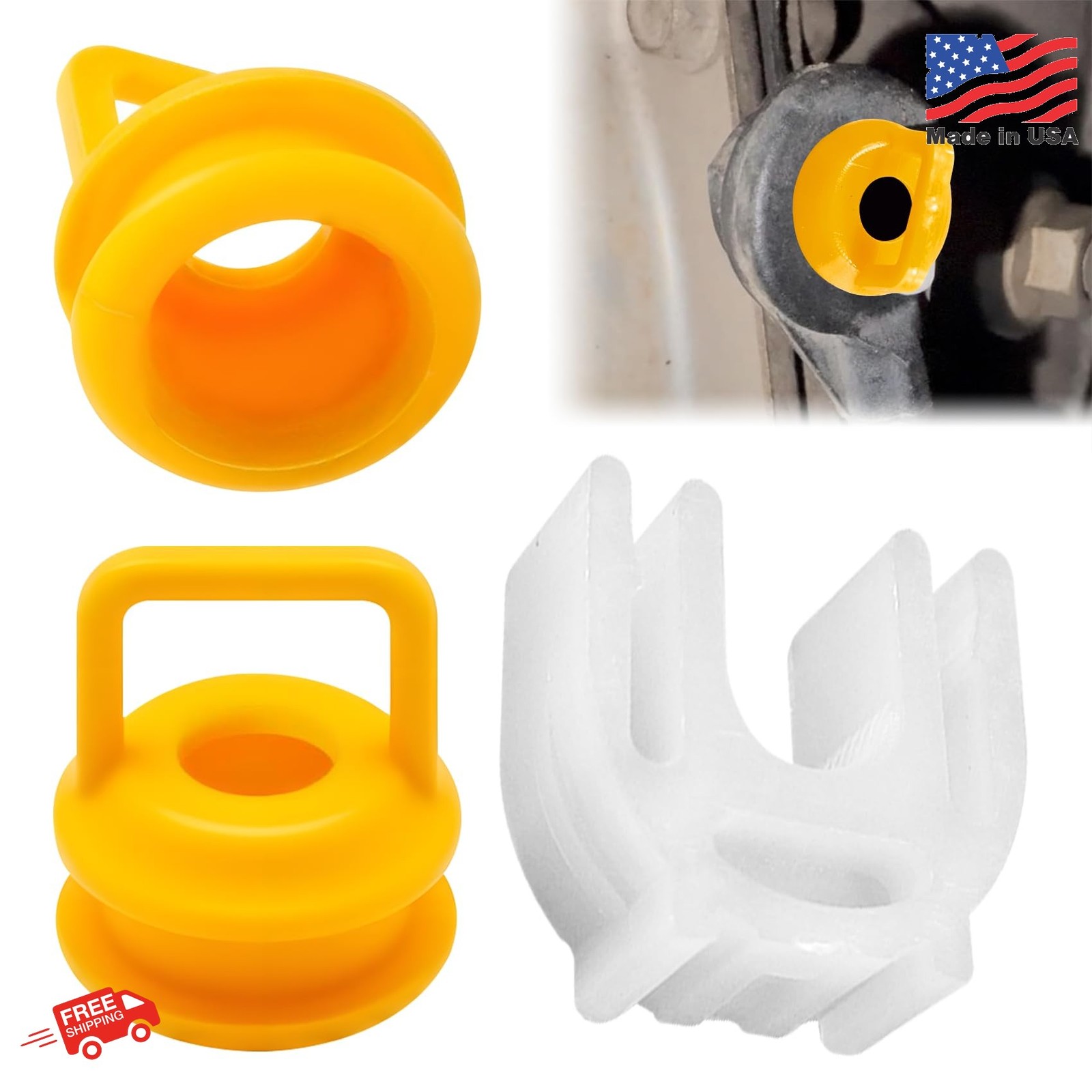Transmission Shifter linkage Cable Bushing Repair Kit, Shifter Bushings & Compon