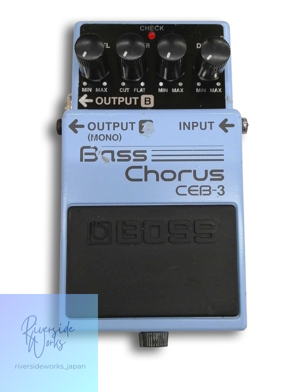 BOSS CEB-3 Bass Chorus Effects Pedal Used JP