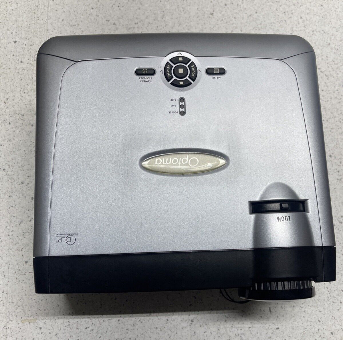 Optoma EP716 Projector w/ Padded Case Portable with Easy Setup