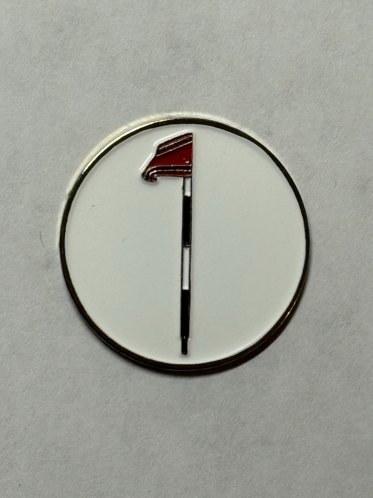 Dormie Club Members 1" Magnetic Coin Golf Marker - West End, NC - A Beauty!