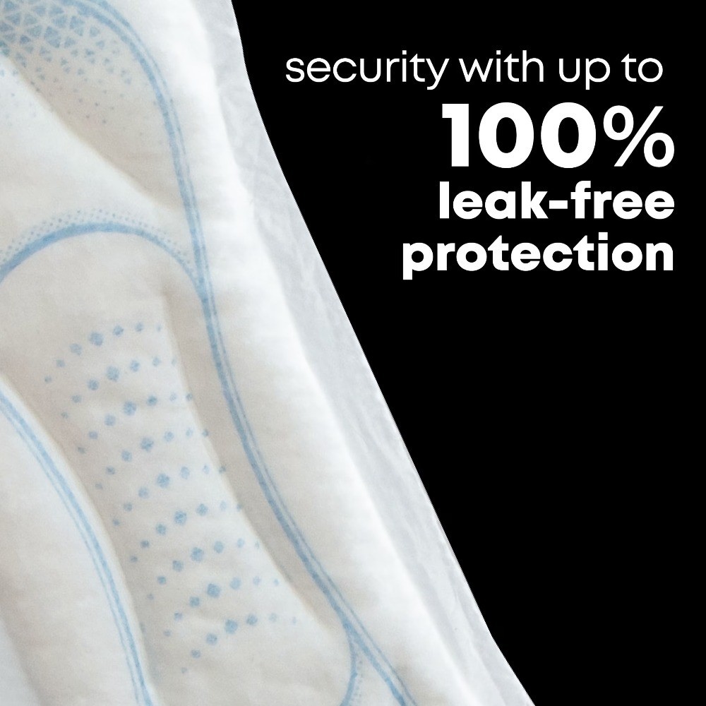 U by Clean & Secure Overnight Maxi Pads, 40 Count
