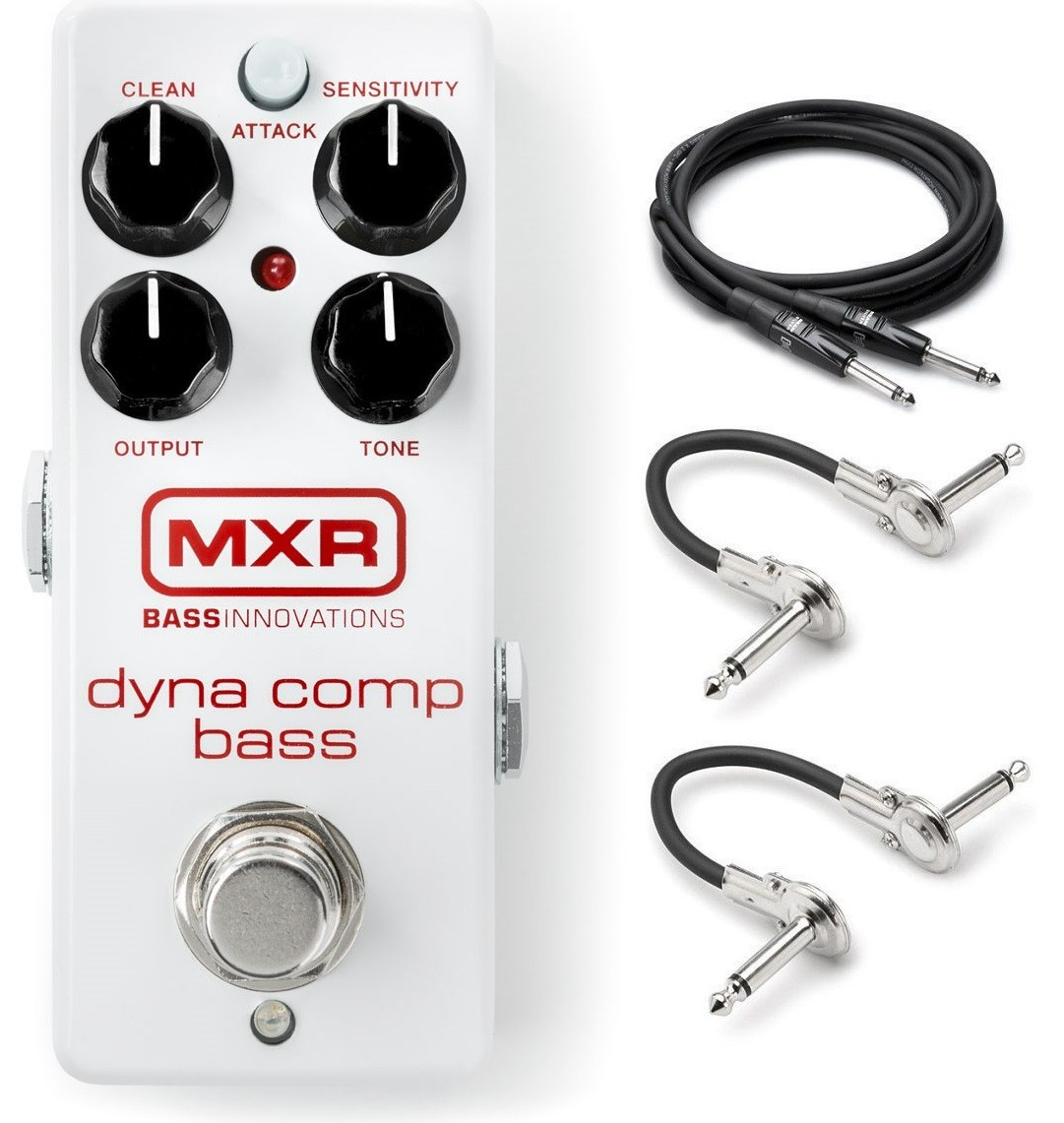 New MXR M282 Bass Dyna Comp Mini Compressor Guitar Effects Pedal Dynacomp