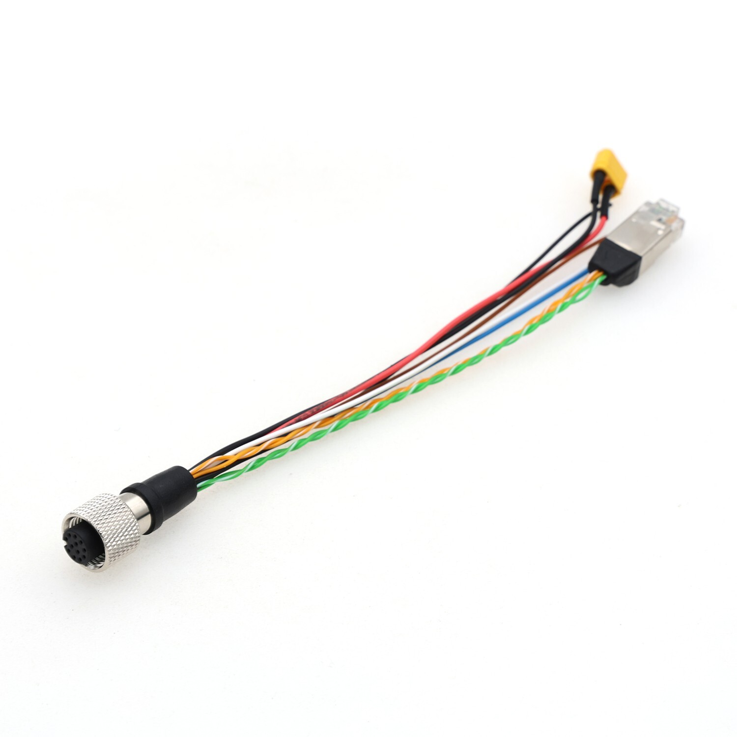 Livox Three-Wire Aviation Connector Livox Mid 360 Cable M12 12pin to RJ45+XT30