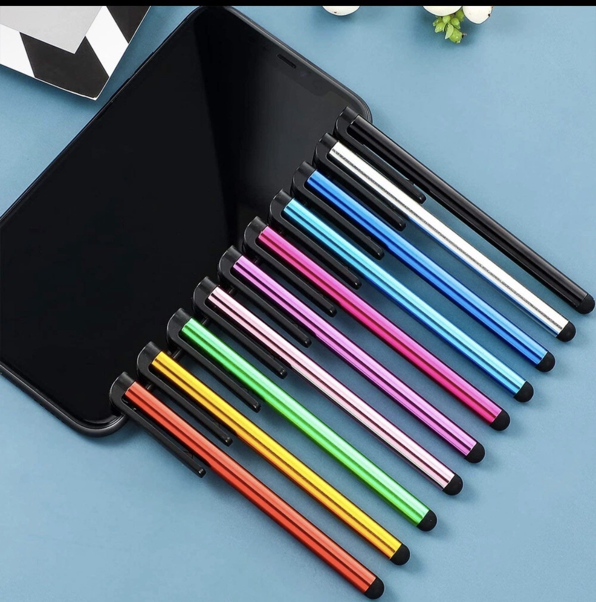 Stylus Pen [10 Pack] Universal Capacitive Touch Screen Pens for Tablets, iPad...