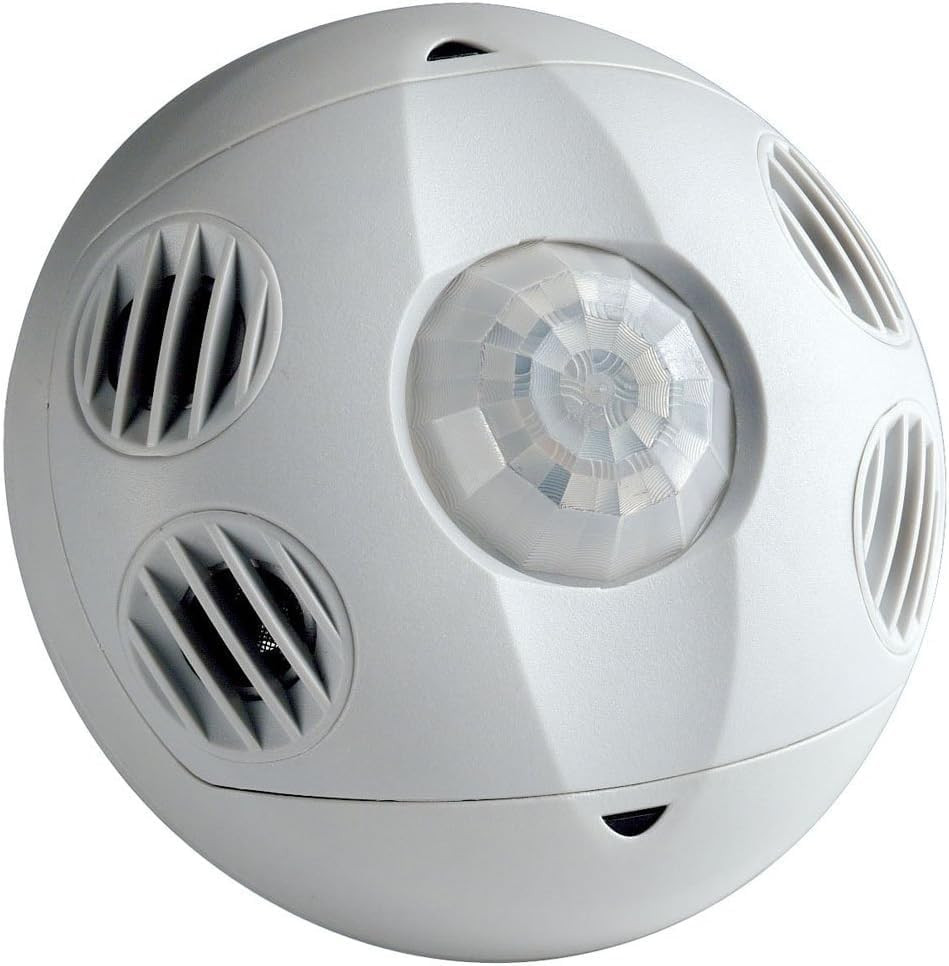 10-Pack Multi-Technology Ceiling Mount Occupancy Sensors, 1000SF, White