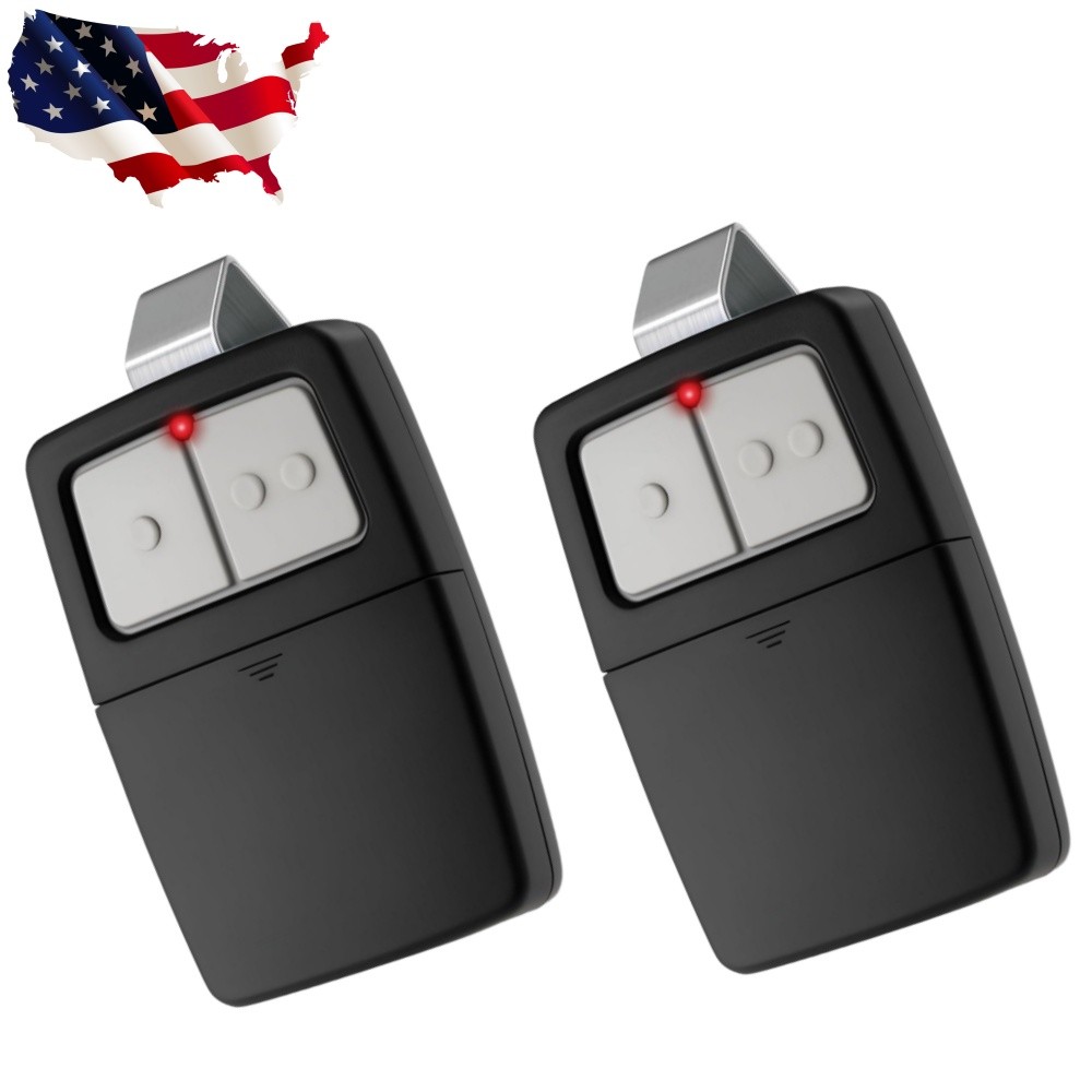 2-4X Pack For Clicker Genie 375LM 375UT KLIK1U Garage Door Opener Remote 12 Dip