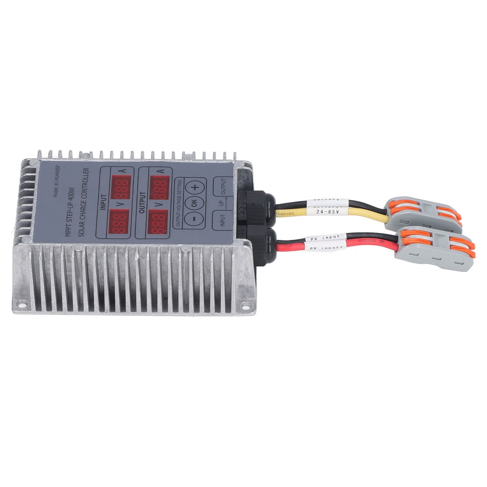 Solar Battery Charge Controller Boost MPPT Voltage Adjustable Waterproof With