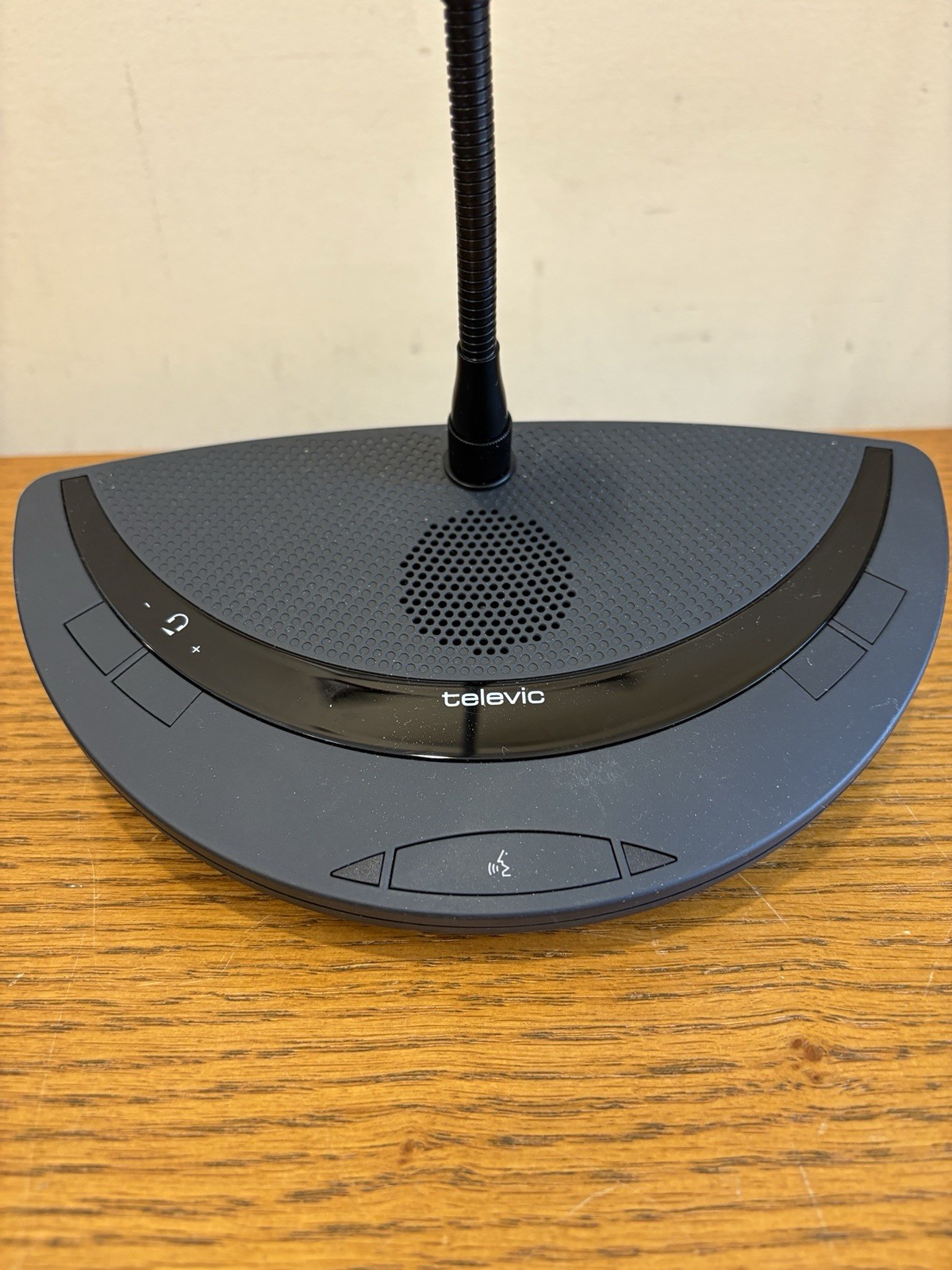 Televic Confidea T-DD Delegation Unit Room Speaker w/ Mic - Tested - FREE SHIP