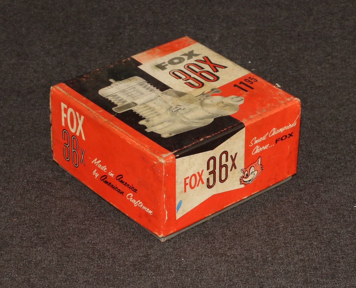 RC Model Airplane Engine Fox 36x Boxed