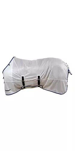 69" Defender Silver Elite standard neck fly sheet w/belly wrap