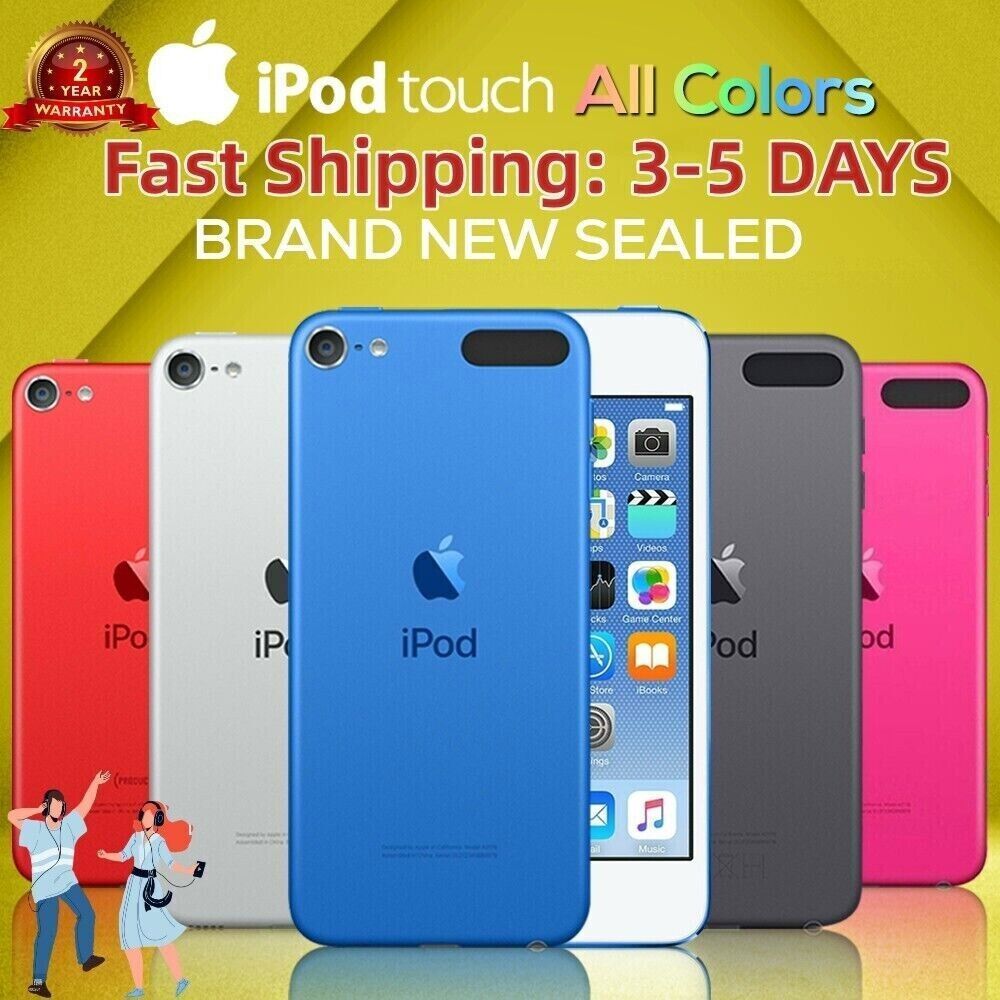 NEW Apple iPod Touch 7th Generation (128GB 256GB) All Colors- FAST SHIPPING lot