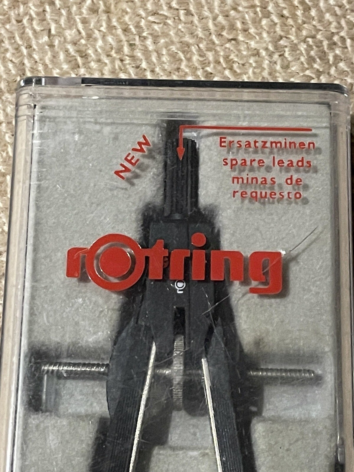 Rotring Professional Precision Compass / Dividing Compass - Germany