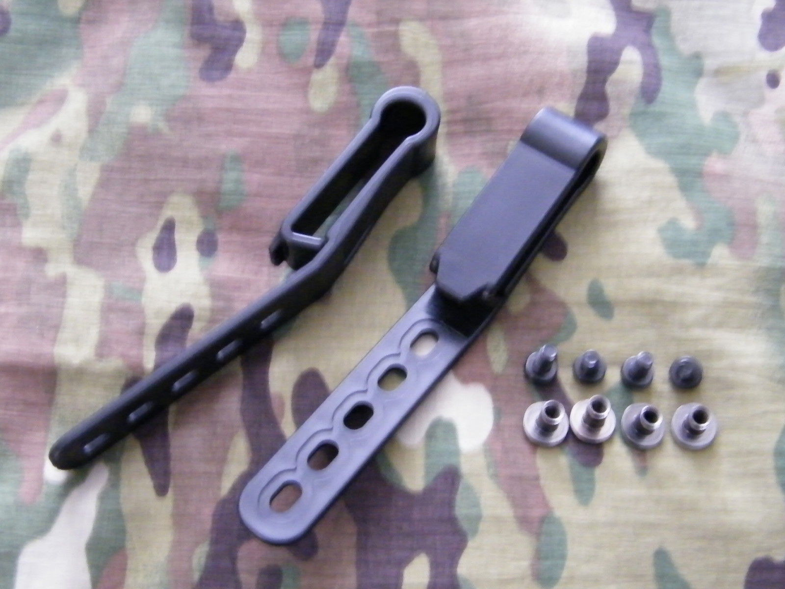 G-Code IWB Black Injection Molded Belt Clips 1.75"