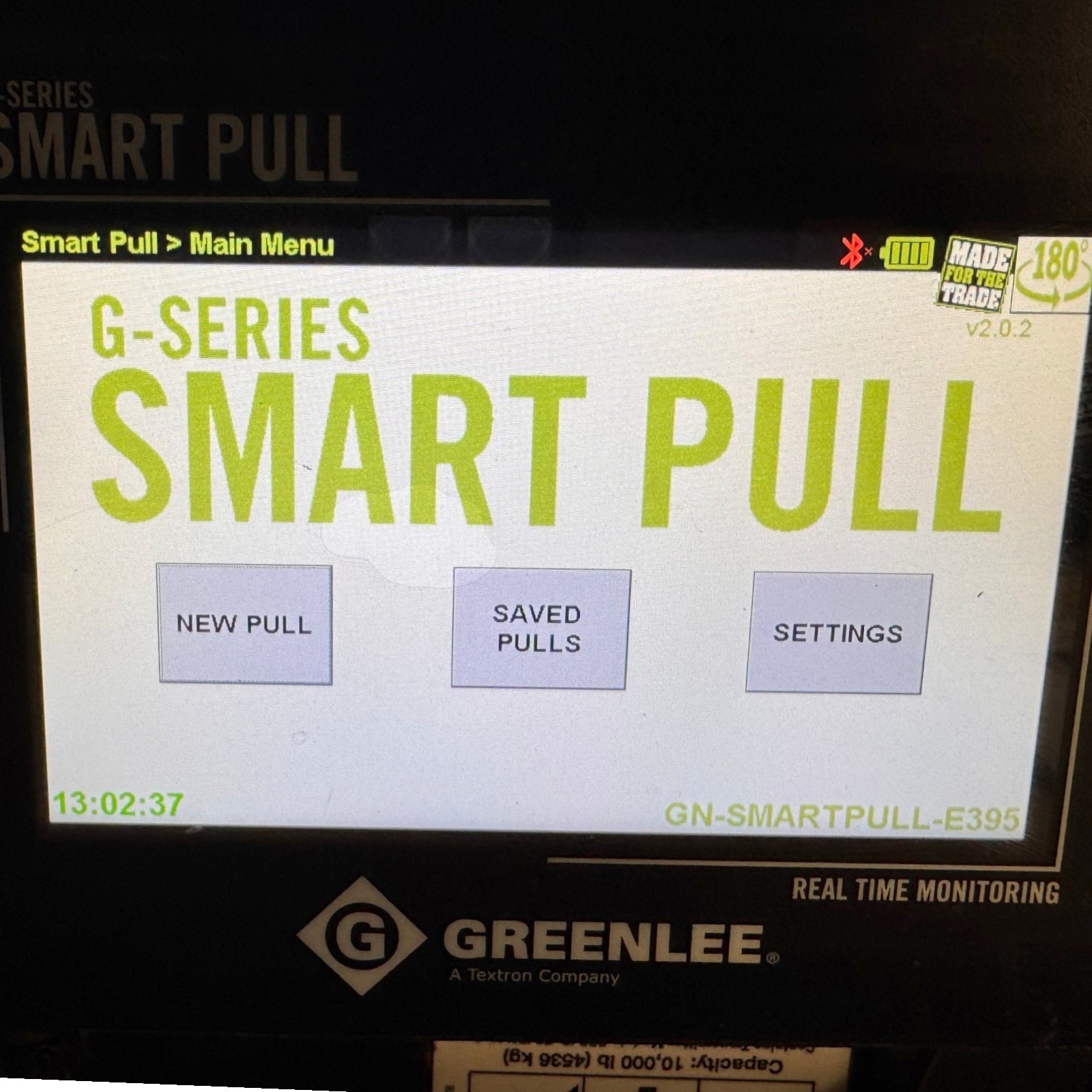 GREENLEE FG01 G-SERIES SMART PULL , CABLE PULLING MONITER , UT G6 TUGGERS