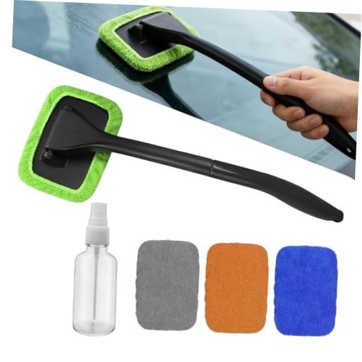 Windshield Cleaner Tool, Windshield Cleaning Tool, Car Window Cleaner with 4