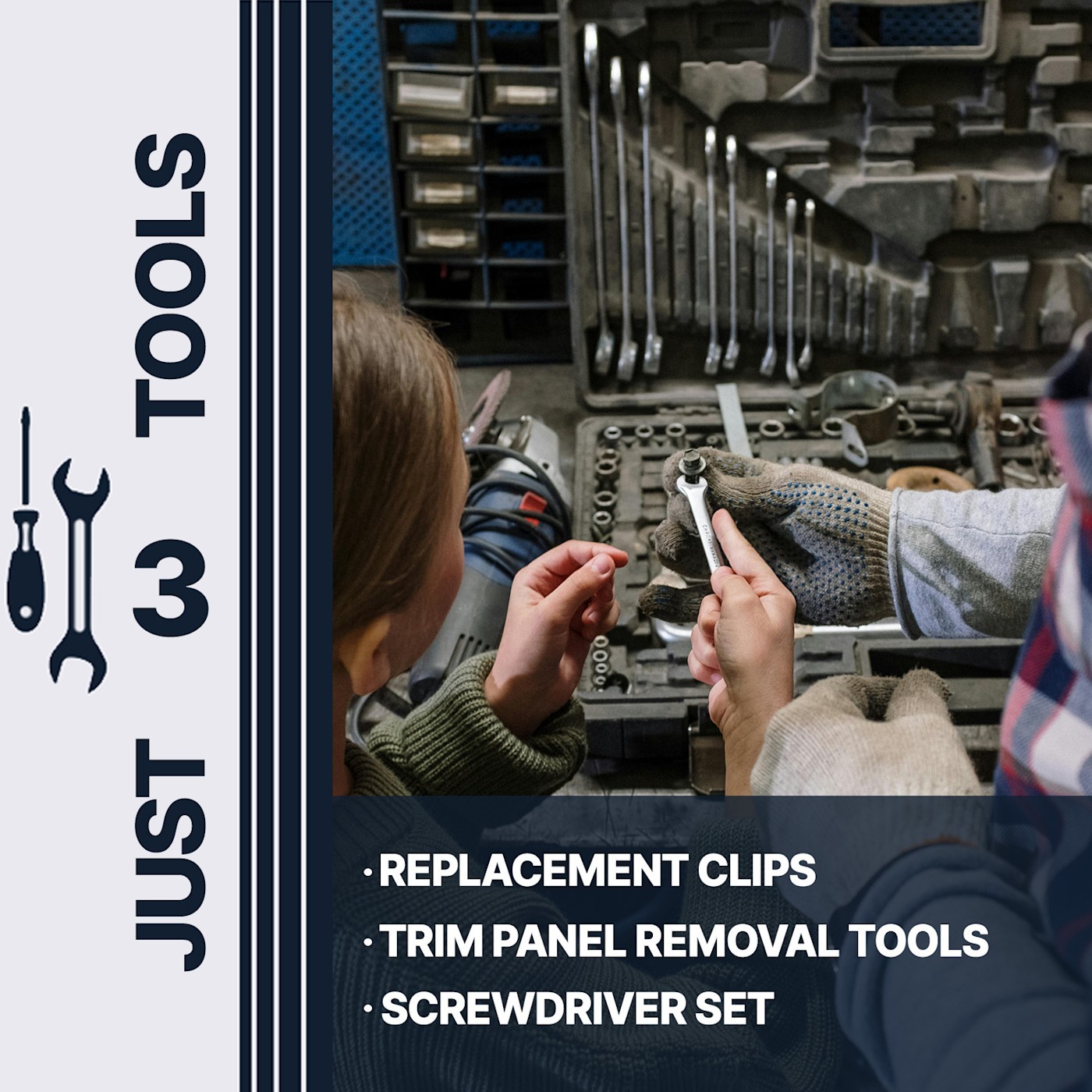 Front Chrome & Gray Interior Inside Door Handle Left Driver for 00-06 Mazda MPV