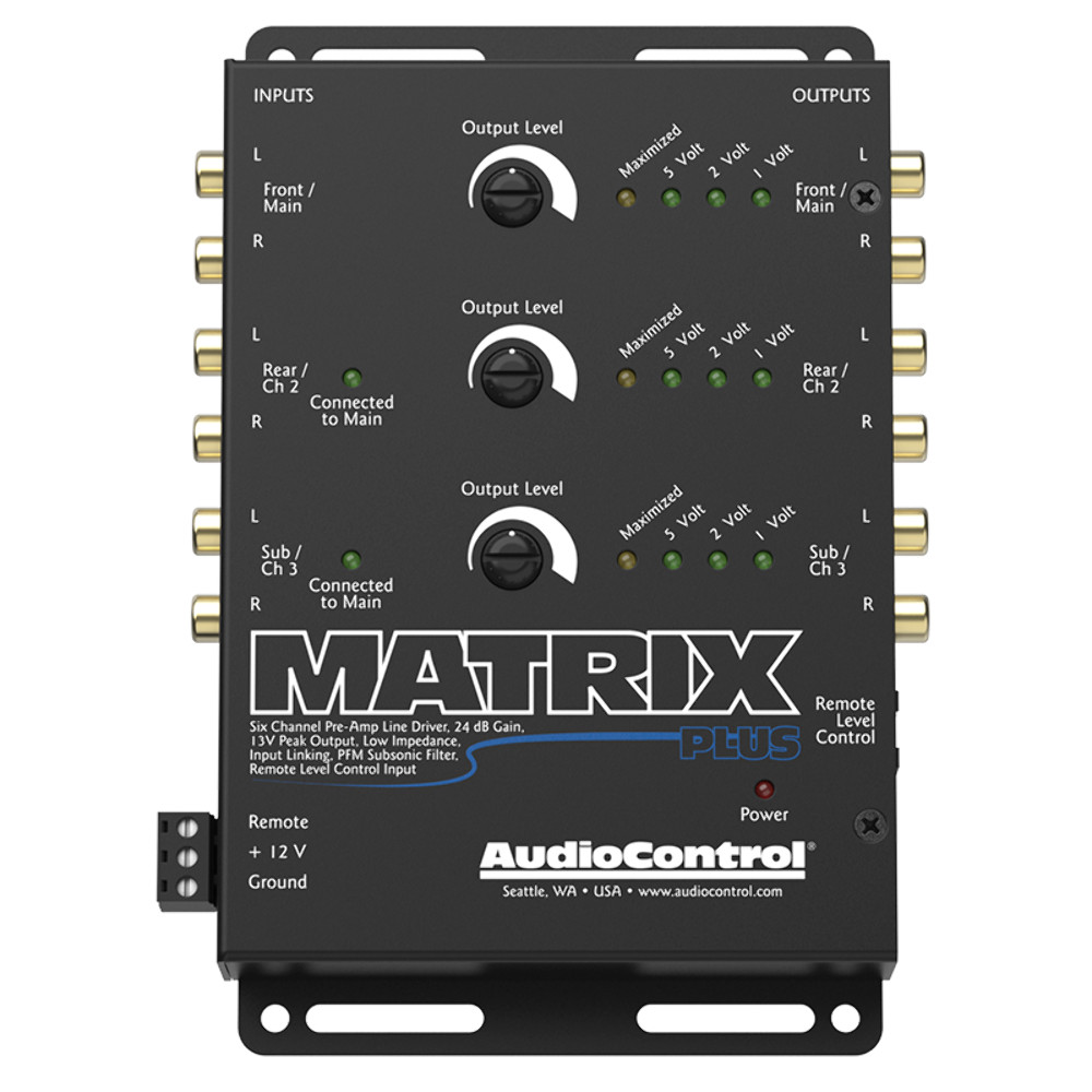 Audio Control PreAmp Line Driver Matrix Plus