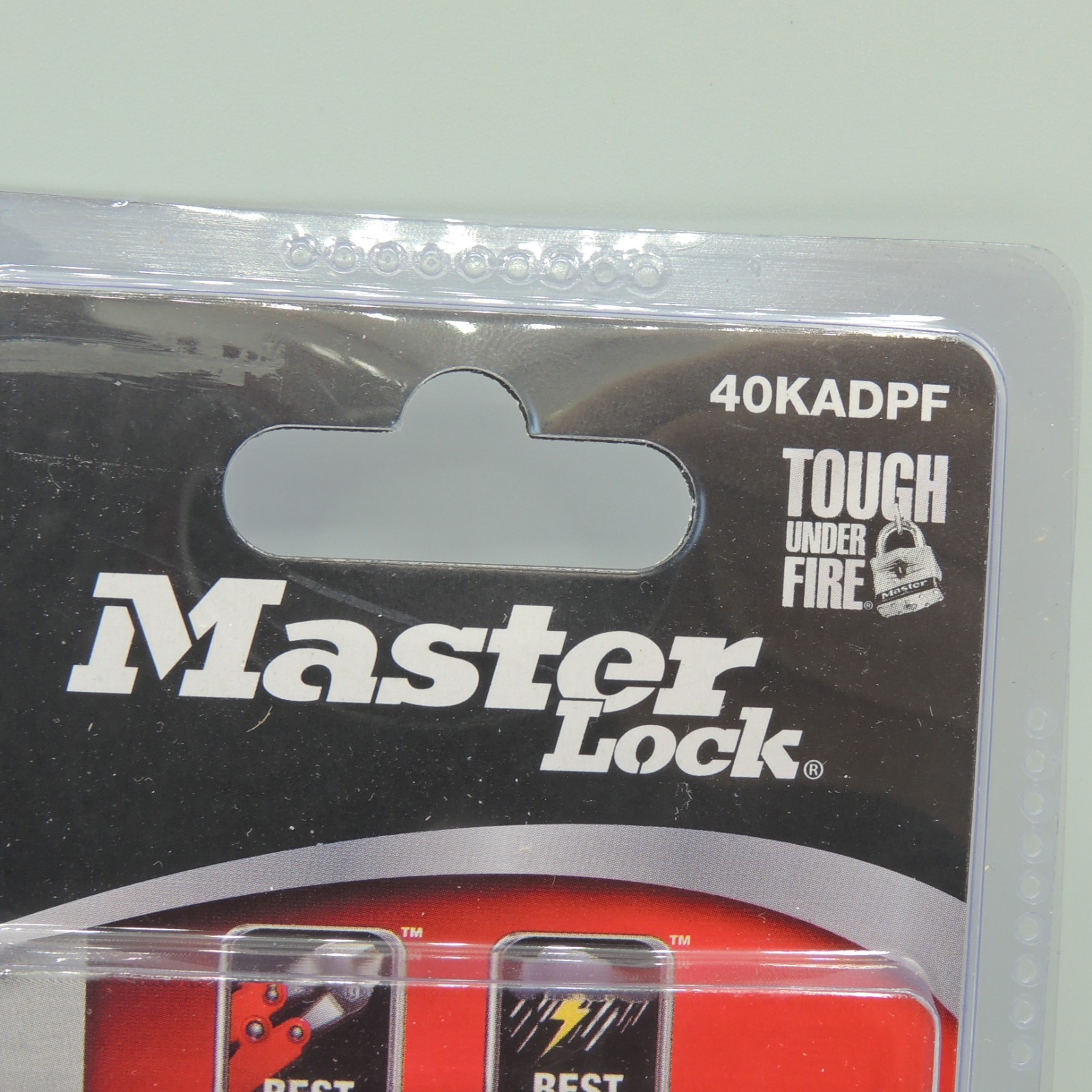 (2) Master Lock 40KADPF Round Padlock Shared Keys