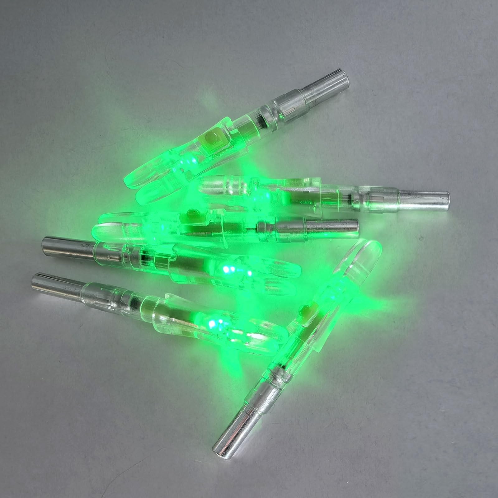 xxiaojun 18PCS Lighted Nocks for Arrows Universal with .204 .233 .244 .246 In...