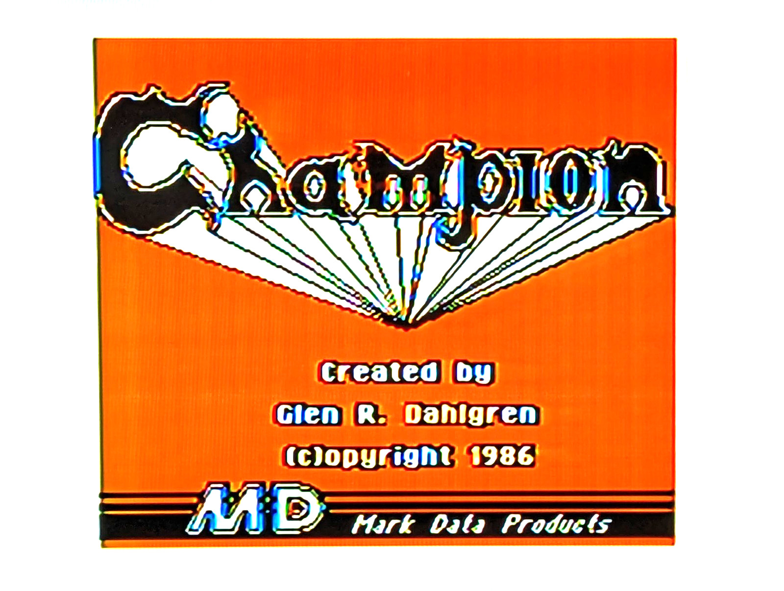 Champion adventure game disk  for TRS-80 Color Computer & TDP 100 - tested