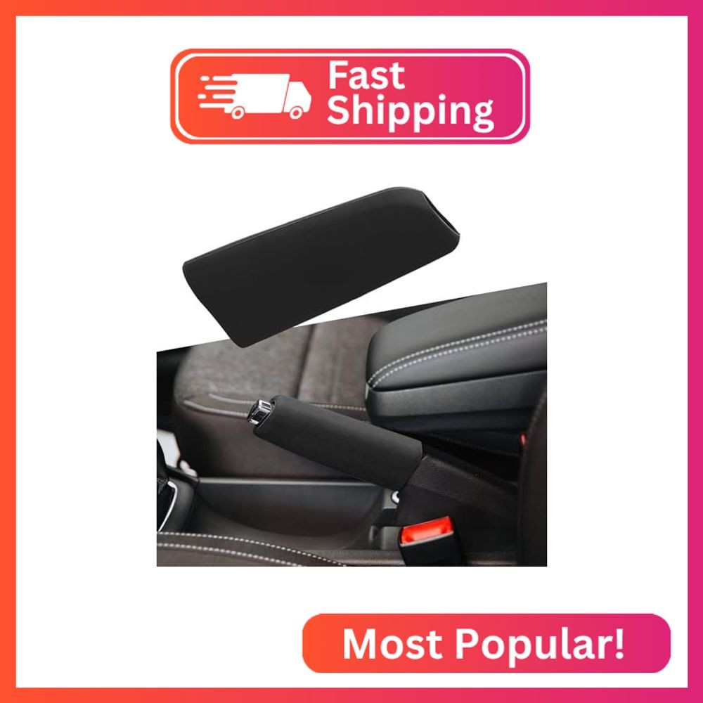 Car Handbrake Cover Gear Shift Knob Cover, Auto Comfortable Grip Handbrake Cover