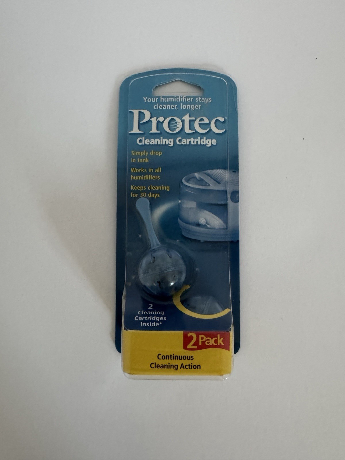 Protec Humidifier Cleaning Cartridge 2 Pack