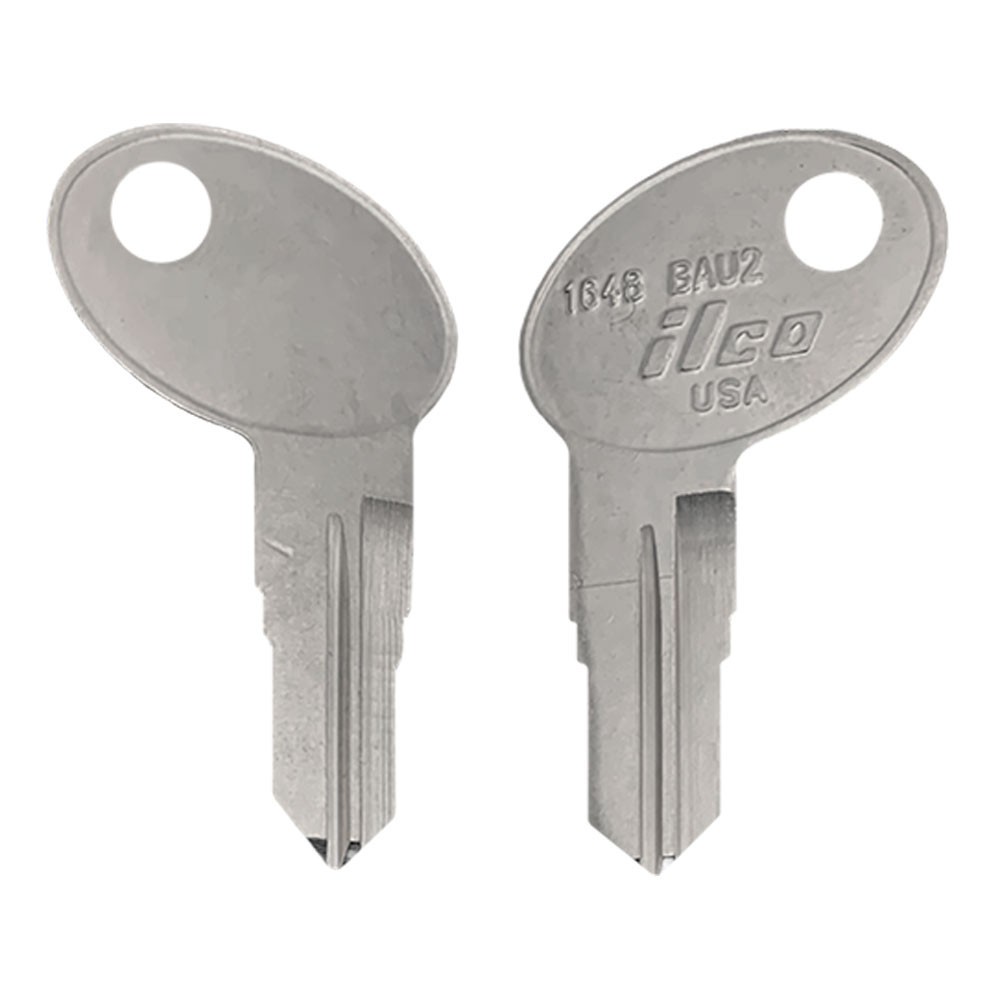 BAU2, 1648 Key Blank Nickel