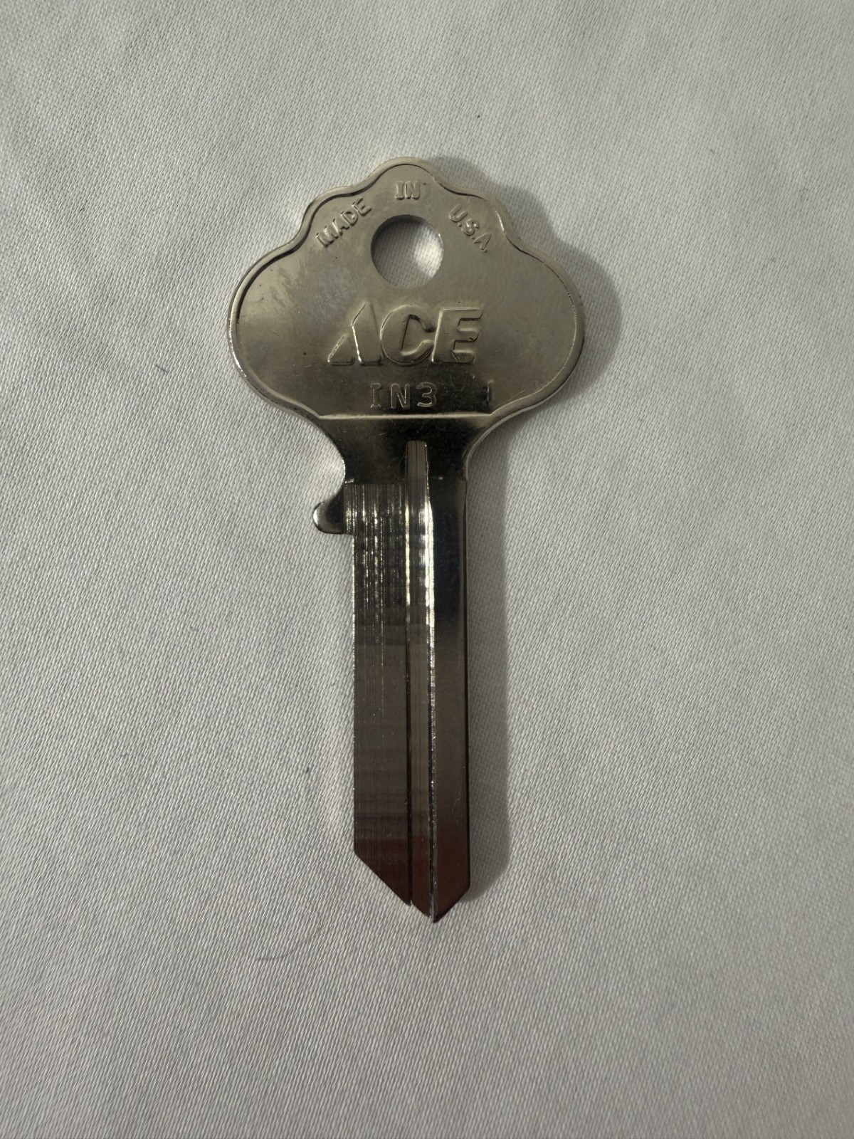 Ace Hardware IN3 Key Blank Genuine Replacement Key
