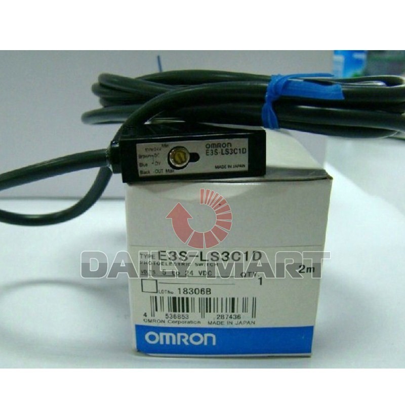 Omron Photoelectric Switch E3S-LS3C1D E3SLS3C1D New in Box NIB Free Ship
