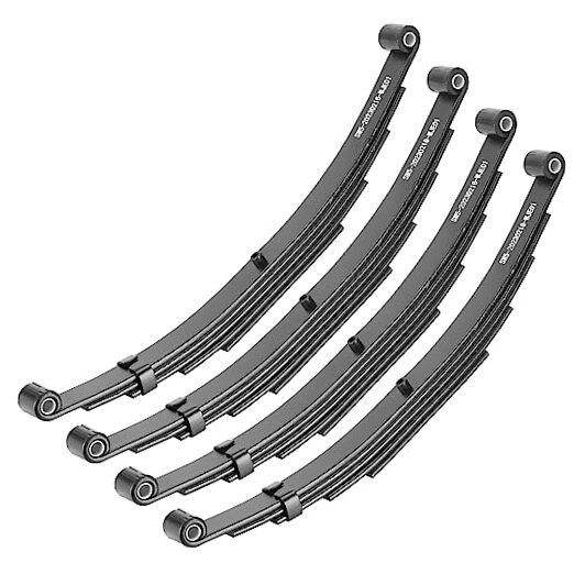 Trailer Leaf Spring, 5 Leaf 3000lb Capacity 3000lb double eyes spring-4pack