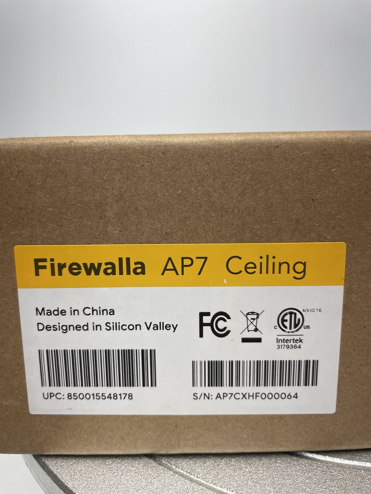 Firewalla AP7 Ceiling Mount Wireless Access Point-New Sealed Box
