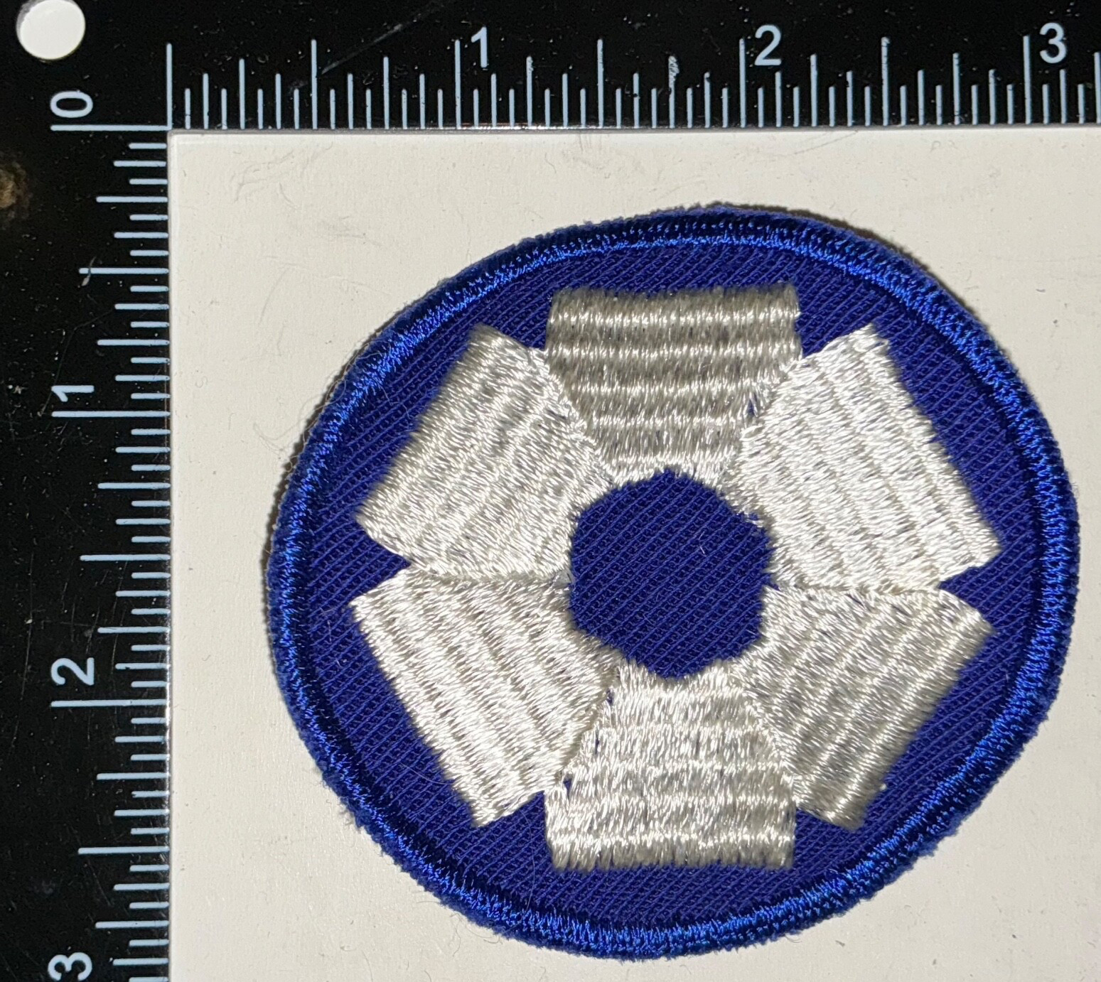 WWII US Army 6th Service Command TWILL VARIATION Patch