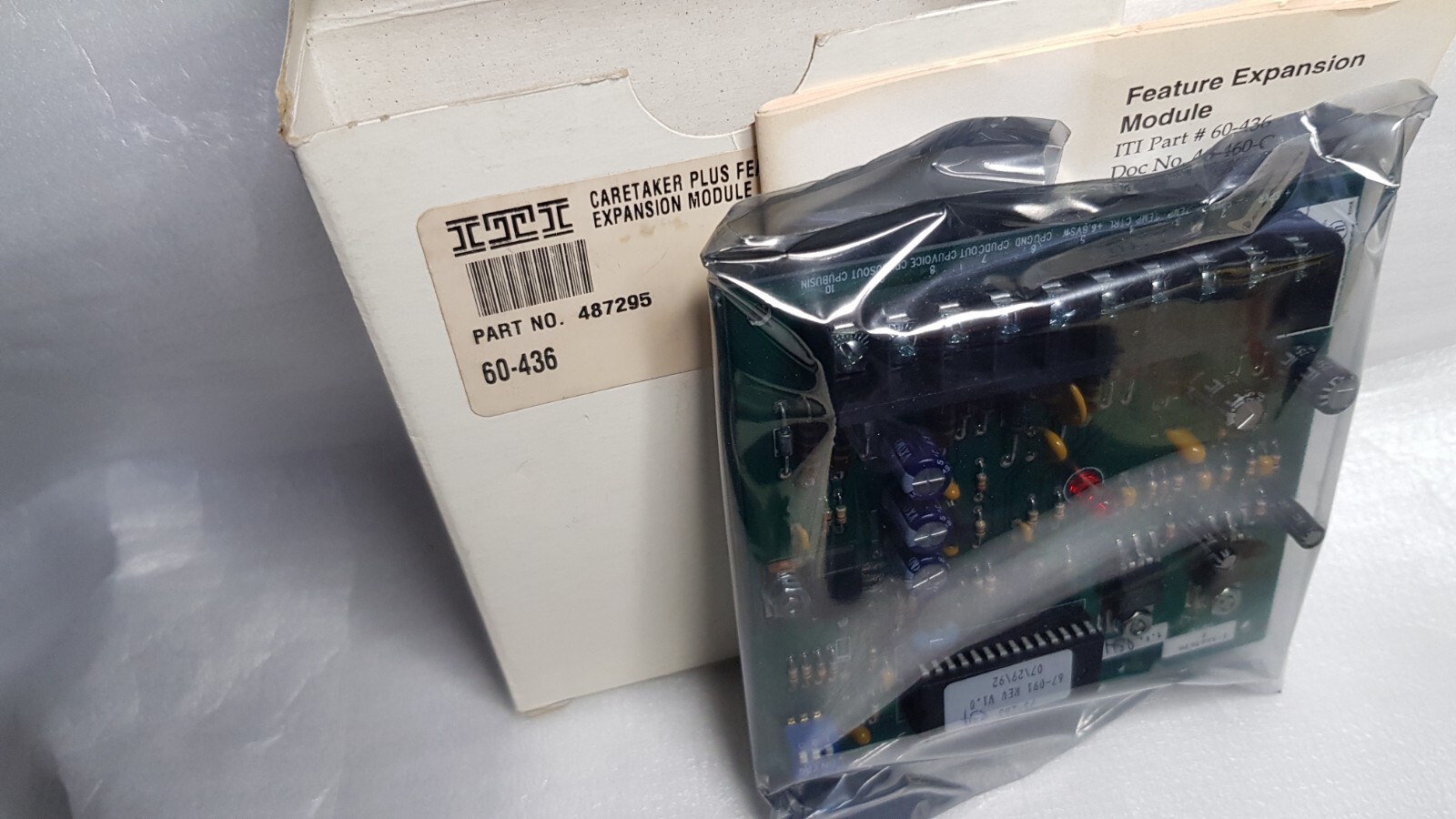 ITI 60-436 CARETAKER PLUS FEATURE EXPANSION MODULE ( NEW ) (NOS)