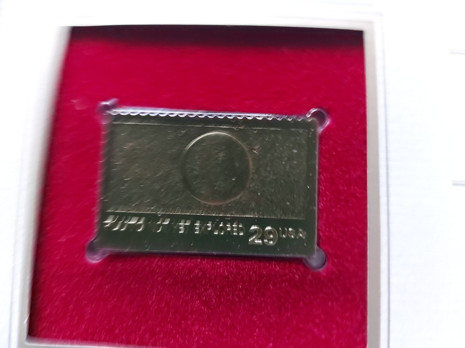 22kt Gold Replica Space Exploration PLUTO Stamp 1991 FDC
