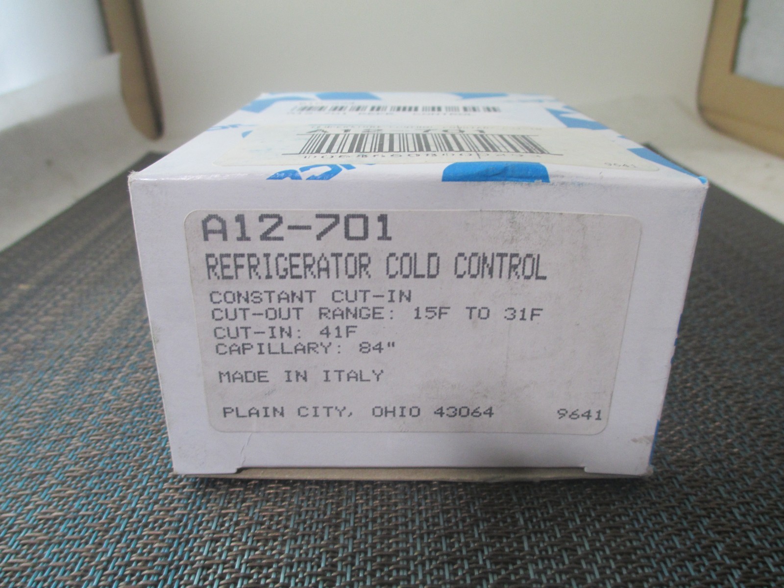 Ranco A12-701 Refrigerator Cold Control NEW!