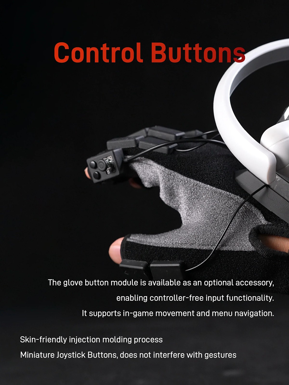 High Precision VR Motion Capture Glove for Quest 3 3S, VIVE Tracker, VIVE Index