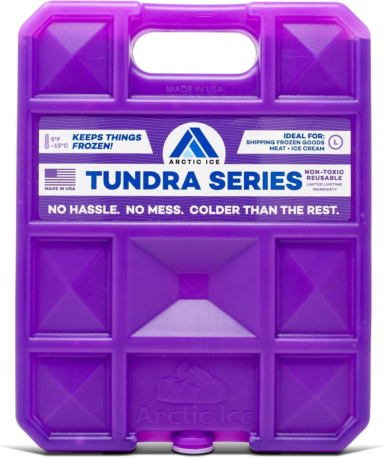 Tundra Series Long Lasting Reusable Ice Pack 5° Fahrenheit Cooling Point